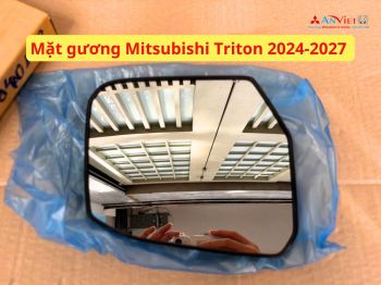 Mặt gương Mitsubishi Triton 2024-2027 96394A010P 96395A010P (có sấy, không báo vượt)