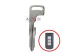 Chìa khóa cơ sắt, bên trong chìa khóa điều khiển từ xa Mitsubishi XForce 6370C158