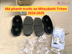 Má phanh trước xe Mitsubishi Triton 2024-2025