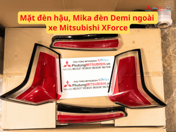 Mặt đèn hậu, Mika đèn Demi ngoài xe Mitsubishi XForce