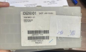 Hộp etacs điều khiển âm báo, thời gian Mitsubishi Xpander hàng bãi