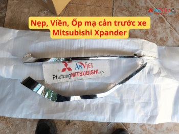 Nẹp, Viền, Ốp mạ cản trước xe Mitsubishi Xpander