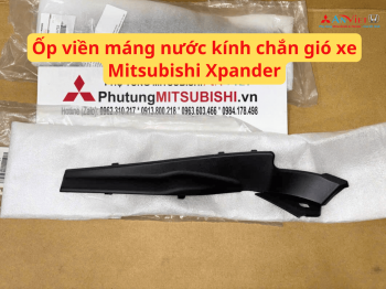 Ốp viền máng nước kính chắn gió xe Mitsubishi Xpander