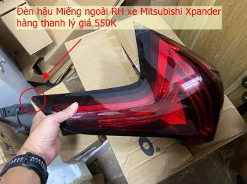 Thanh lý Đèn hậu RH xe Mitsubishi Xpander | Giá 550K