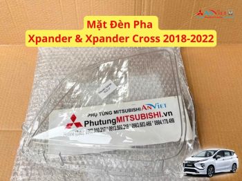 Vỏ, Mặt nạ đèn pha, Mặt kính nhựa đèn pha xe Mitsubishi Xpander 2018-2022